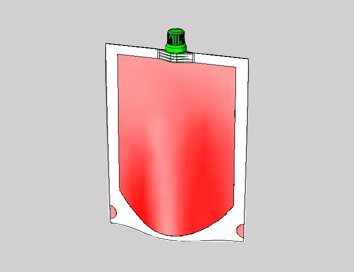 Top spout Doypack