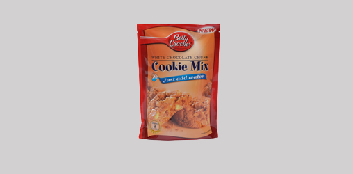 Crocker White Chocolate Chunk Cookie Mix Packaging